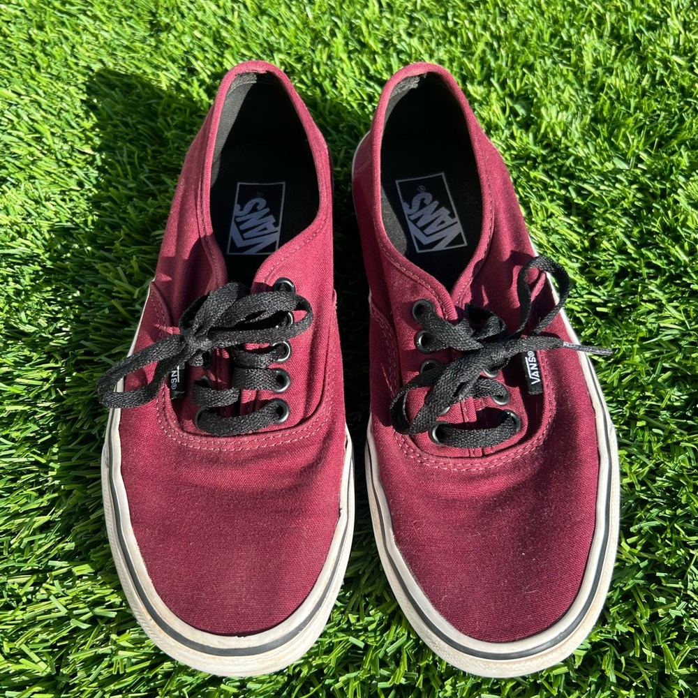 Vans Red Sneakers sz 9,
